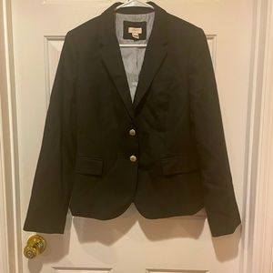 J. Crew blazer, good condition, black, size: 8